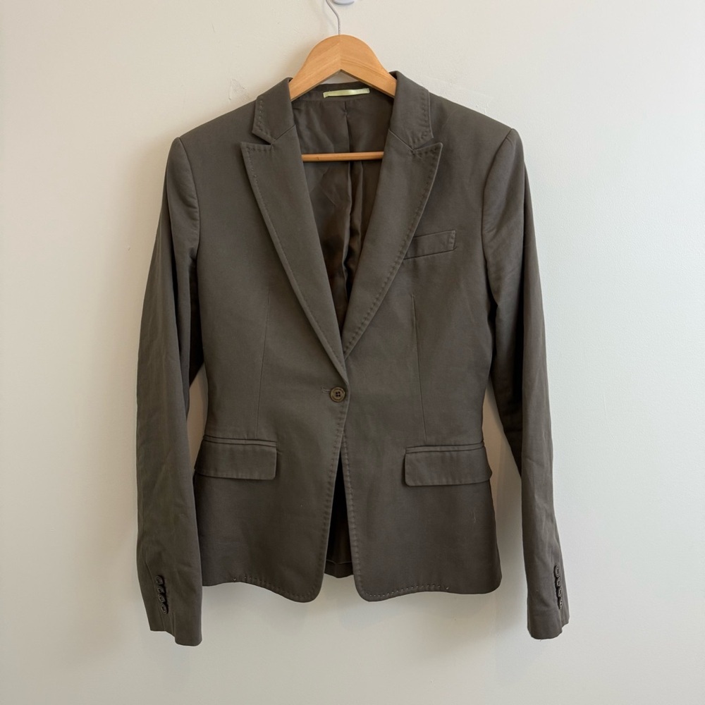 J.Lindeberg Men’s Slim-Fit‎ Sport Coat Blazer Gray Sz XS/S Office Casual